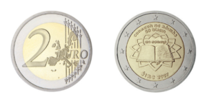 2 Euro 50th Anniversary Treaty of Rome