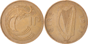 1 penny 1971 ireland