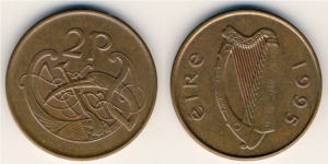 2 pence ireland 1995