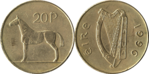 20 pence ireland 1996