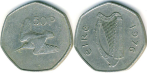 50 pence ireland 1976