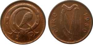 Half Penny ireland 1980
