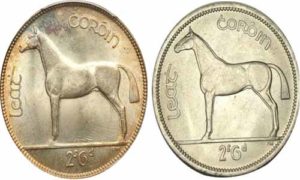 ireland coins half crown coin examples