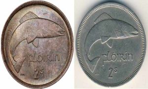 Irish florin examples