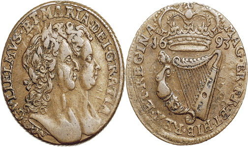 Half Penny 1692-1694